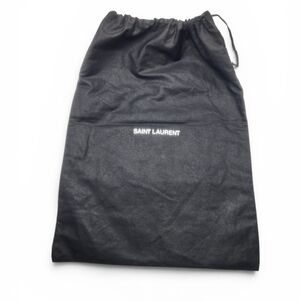Saint Laurent Black Dust Bag 11" x 16"